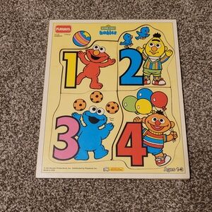 Playskool Sesame Street Number Puzzle